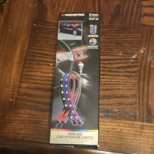 Multicolored LED Car Interior Lights